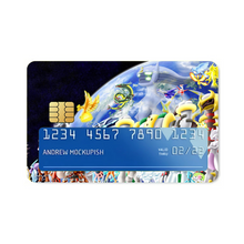 Load image into Gallery viewer, Anime Pokémon Credit Card Skins (4-in-1 Pack)