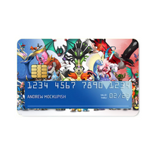 Load image into Gallery viewer, Anime Pokémon Credit Card Skins (4-in-1 Pack)