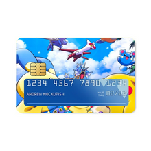 Load image into Gallery viewer, Anime Pokémon Credit Card Skins (4-in-1 Pack)