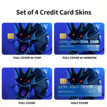 Load image into Gallery viewer, Anime Pokémonr Credit Card Skins (4-in-1 Pack)