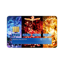 Load image into Gallery viewer, Anime Pokémonr Credit Card Skins (4-in-1 Pack)
