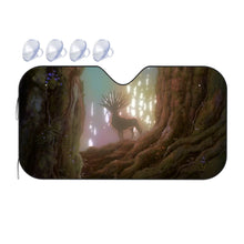 Load image into Gallery viewer, Anime Princess Mononoke Car Sunshade