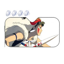 Load image into Gallery viewer, Anime Princess Mononoke Car Sunshade