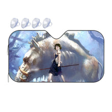 Load image into Gallery viewer, Anime Princess Mononoke Car Sunshade