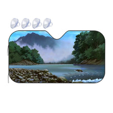 Load image into Gallery viewer, Anime Princess Mononoke Car Sunshade