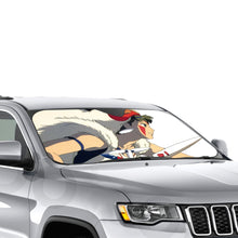 Load image into Gallery viewer, Anime Princess Mononoke Car Sunshade