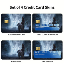 Load image into Gallery viewer, Anime Princess Mononoke Credit Card Skins (4-in-1 Pack)