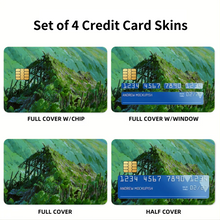 Load image into Gallery viewer, Anime Princess Mononoke Credit Card Skins (4-in-1 Pack)
