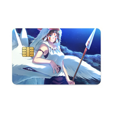 Load image into Gallery viewer, Anime Princess Mononoke Credit Card Skins (4-in-1 Pack)