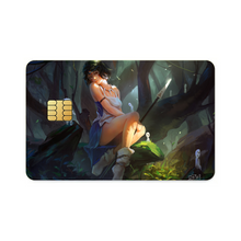 Load image into Gallery viewer, Anime Princess Mononoke Credit Card Skins (4-in-1 Pack)