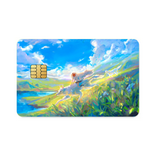Load image into Gallery viewer, Anime Princess Mononoke Credit Card Skins (4-in-1 Pack)