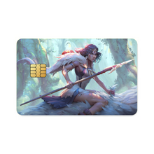 Load image into Gallery viewer, Anime Princess Mononoke Credit Card Skins (4-in-1 Pack)