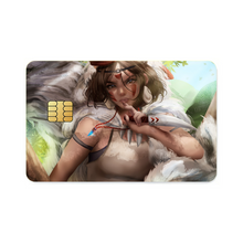 Load image into Gallery viewer, Anime Princess Mononoke Credit Card Skins (4-in-1 Pack)