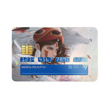 Load image into Gallery viewer, Anime Princess Mononoke Credit Card Skins (4-in-1 Pack)