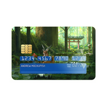 Load image into Gallery viewer, Anime Princess Mononoke Credit Card Skins (4-in-1 Pack)