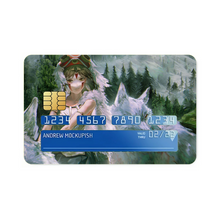 Load image into Gallery viewer, Anime Princess Mononoke Credit Card Skins (4-in-1 Pack)