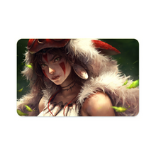 Load image into Gallery viewer, Anime Princess Mononoke Credit Card Skins (4-in-1 Pack)