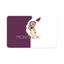 Load image into Gallery viewer, Anime Princess Mononoke Credit Card Skins (4-in-1 Pack)