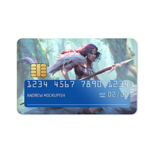Load image into Gallery viewer, Anime Princess Mononoke Credit Card Skins (4-in-1 Pack)