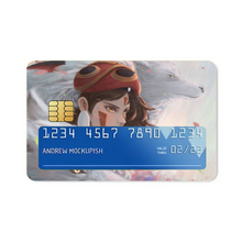 Load image into Gallery viewer, Anime Princess Mononoke Credit Card Skins (4-in-1 Pack)