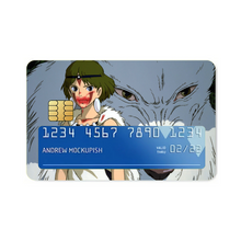 Load image into Gallery viewer, Anime Princess Mononoke Credit Card Skins (4-in-1 Pack)