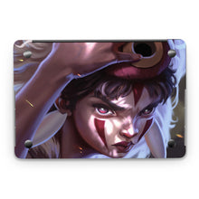 Load image into Gallery viewer, Anime Princess Mononoke  Macbook Skin
