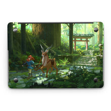 Load image into Gallery viewer, Anime Princess Mononoke  Macbook Skin