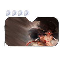 Load image into Gallery viewer, Anime Princess Mononoker Car Sunshade