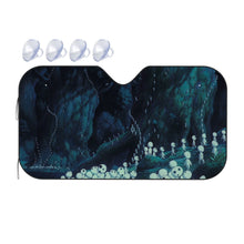 Load image into Gallery viewer, Anime Princess Mononoker Car Sunshade