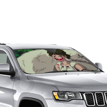 Load image into Gallery viewer, Anime Princess Mononoker Car Sunshade