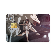 Load image into Gallery viewer, Anime Princess Mononoker Credit Card Skins (4-in-1 Pack)