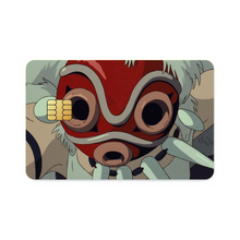 Load image into Gallery viewer, Anime Princess Mononoker Credit Card Skins (4-in-1 Pack)