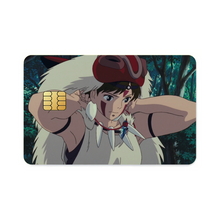 Load image into Gallery viewer, Anime Princess Mononoker Credit Card Skins (4-in-1 Pack)