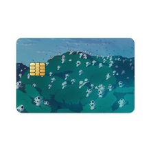 Load image into Gallery viewer, Anime Princess Mononoker Credit Card Skins (4-in-1 Pack)