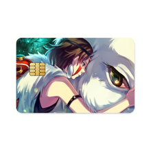 Load image into Gallery viewer, Anime Princess Mononoker Credit Card Skins (4-in-1 Pack)