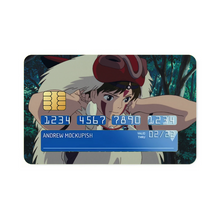 Load image into Gallery viewer, Anime Princess Mononoker Credit Card Skins (4-in-1 Pack)