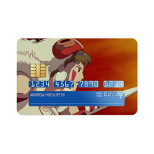 Load image into Gallery viewer, Anime Princess Mononoker Credit Card Skins (4-in-1 Pack)