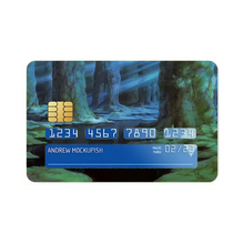 Load image into Gallery viewer, Anime Princess Mononoker Credit Card Skins (4-in-1 Pack)
