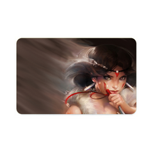Load image into Gallery viewer, Anime Princess Mononoker Credit Card Skins (4-in-1 Pack)