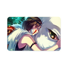 Load image into Gallery viewer, Anime Princess Mononoker Credit Card Skins (4-in-1 Pack)