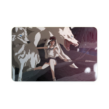 Load image into Gallery viewer, Anime Princess Mononoker Credit Card Skins (4-in-1 Pack)