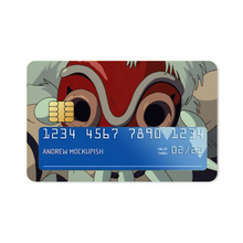 Load image into Gallery viewer, Anime Princess Mononoker Credit Card Skins (4-in-1 Pack)