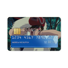 Load image into Gallery viewer, Anime Princess Mononoker Credit Card Skins (4-in-1 Pack)