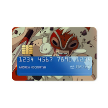 Load image into Gallery viewer, Anime Princess Mononoker Credit Card Skins (4-in-1 Pack)