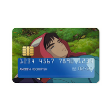 Load image into Gallery viewer, Anime Princess Mononoker Credit Card Skins (4-in-1 Pack)