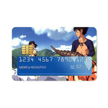 Load image into Gallery viewer, Anime Princess Mononoker Credit Card Skins (4-in-1 Pack)