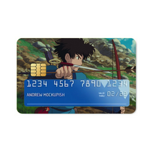 Load image into Gallery viewer, Anime Princess Mononoker Credit Card Skins (4-in-1 Pack)