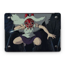 Load image into Gallery viewer, Anime Princess Mononoker Macbook Skin