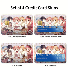 Load image into Gallery viewer, Anime Puella Magi Madoka Magica Credit Card Skins (4-in-1 Pack)