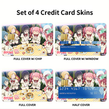 Load image into Gallery viewer, Anime Puella Magi Madoka Magica Credit Card Skins (4-in-1 Pack)